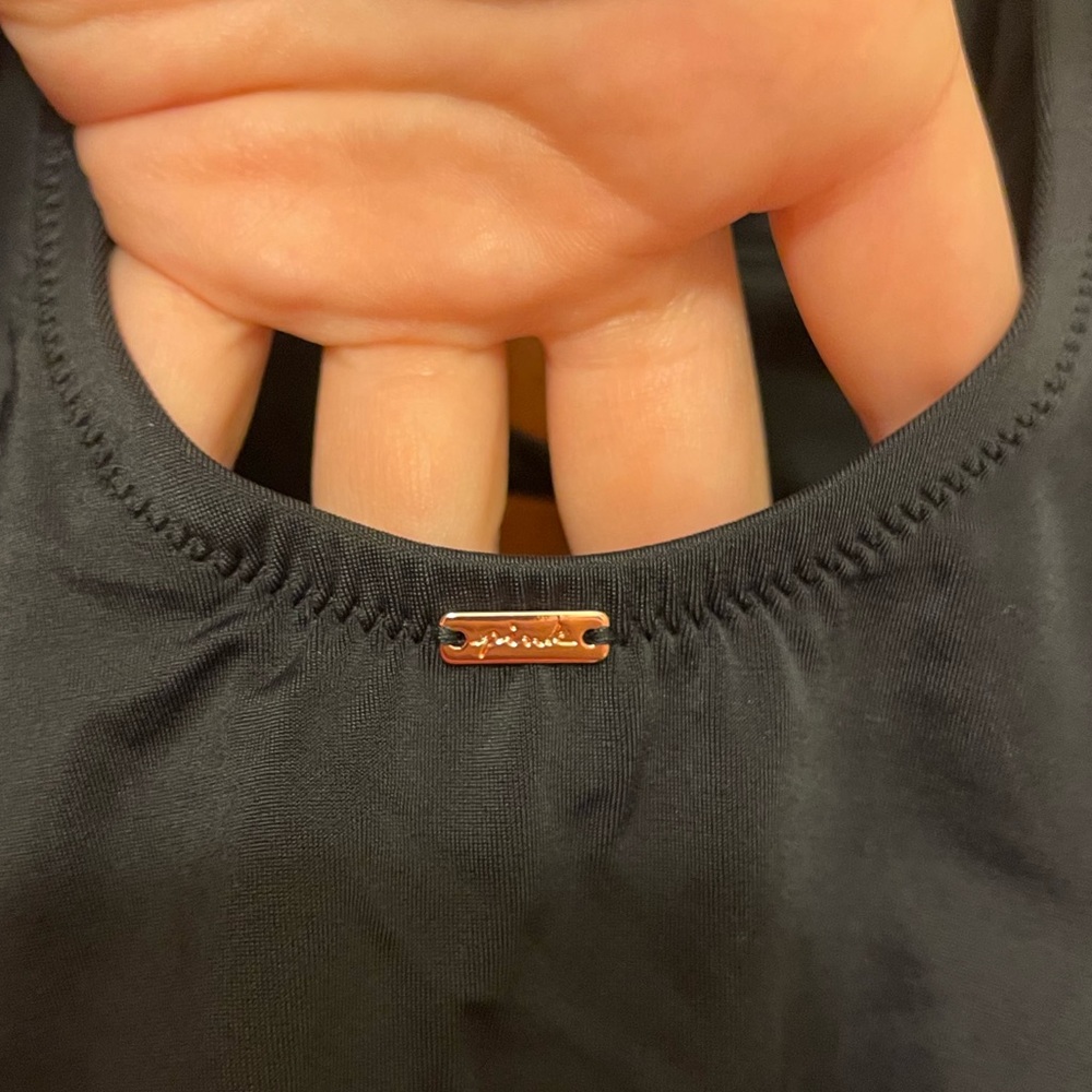PINK Victoria's Secret Black One Piece Swimwear - Picture 8 of 12